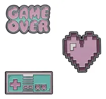 Comprar Pines Gamer Love -broches Para Mochilas, Casacas, Bolsos