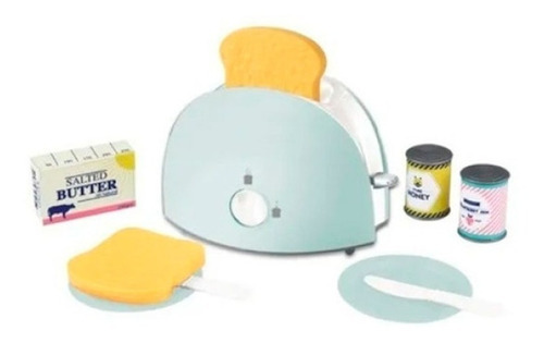 Imagen 2 de 2 de Mi Primera Tostadora Juliana - Vamos A Jugar Color Verde Claro