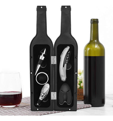 Sacacorchos Para Botella De Vino Set De Accesorios