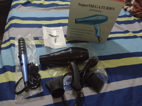 Secador De Cabello-super Mega Turbo.original-italiano-2500wt