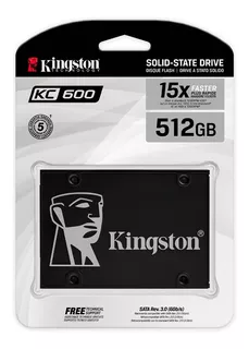 Disco Solido Ssd Kingston 512gb Kc600 550 Mb/s