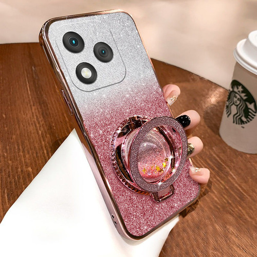 Funda Para Honor 400 Lite Polvo Flash Arena Movediza+mica