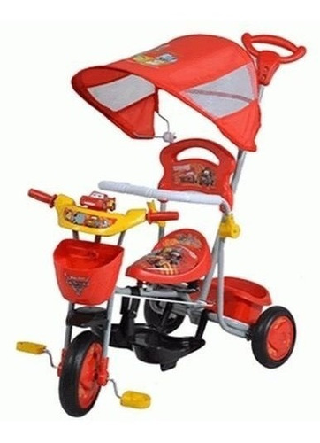 Imagen 2 de 4 de Cars Disney Triciclo Bebitos Infantil Original 8001 Bigshop