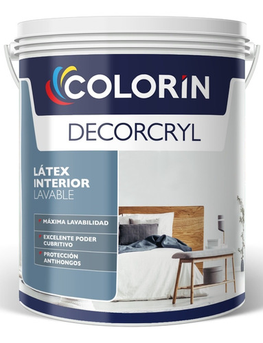 Latex Decorcryl Lavable Mate Colorin X20 Pintu Don Luis Mdp
