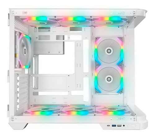 Gabinete Gamer Redragon Wideload Extreme Vidro Ca-605w