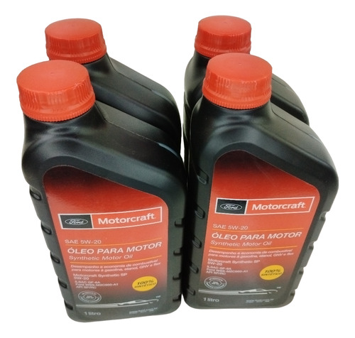 Aceite para motor Motorcraft 5W-20 para autos, pickups & suv 1 pack de 4 unidades / 4L