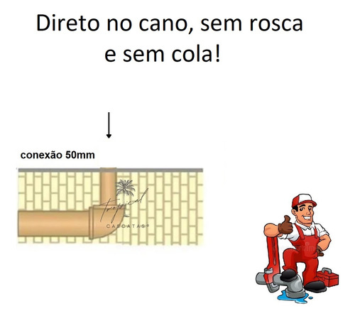 Cascata Super Inox Slim Naja Tubular Piscina Splash