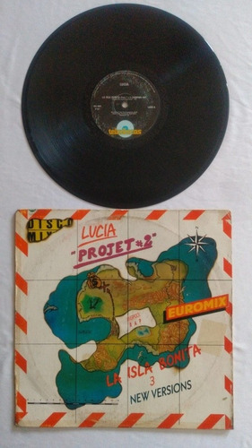 Lucía Project 2 La Isla Bonita Lp Maxi Vinil Impecable 1987