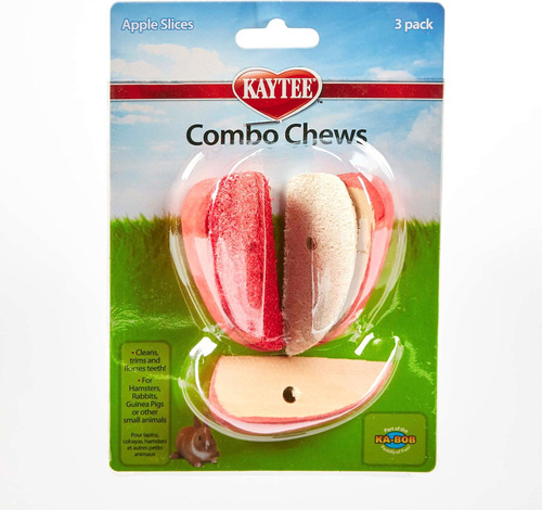 Kaytee Combo Rebanadas Masticables, Paquete De 3