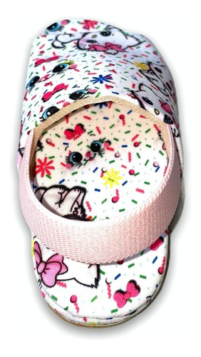 Sandalia Pantunfla Dibujos Para Niña Moda Casual Mod 009