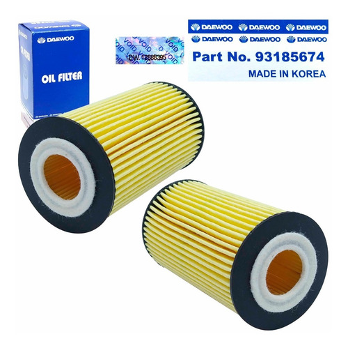 Imagen 5 de 9 de Filtro Aceite Cruze Daewoo