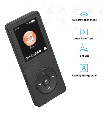 Leitor Mp3 Mp4 Bluetooth Leve E Portátil De Música Hifi