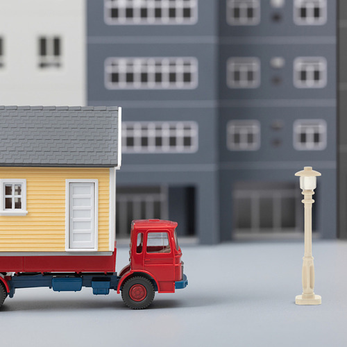 Mini House Simula Farolas De Calle, 5 Piezas De Luces De Cam