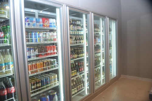 Camara Frigorifica Walk In Cooler Puertas Vidriadas Racks