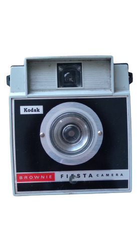 Cámara De Fotos Kodak Fiesta Browni + Estuche De Cuero. (Usado)
