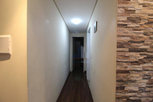 Imagem 8 de 30 de Apartamento Com 1 Dormitório À Venda, 42 M² Por R$ 180.000 - Parque São Vicente - Mauá/sp - Ap1204
