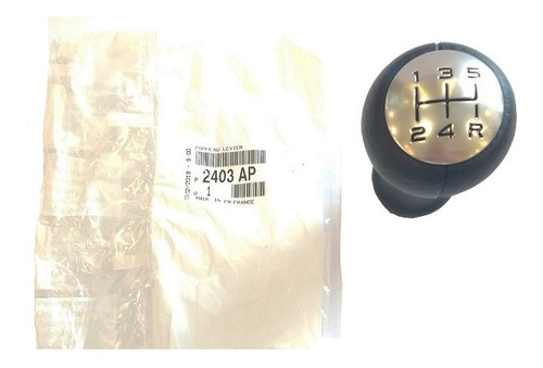 Imagem 7 de 9 de Manopla Bola Cambio Marcha 207 307 Original Peugeot 206