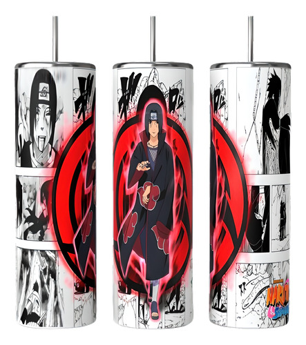 Termo Tumbler 20 Oz Anime/manga Itachi De Naruto