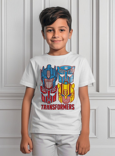 Playera Infantil Unisex Te Transformers P3