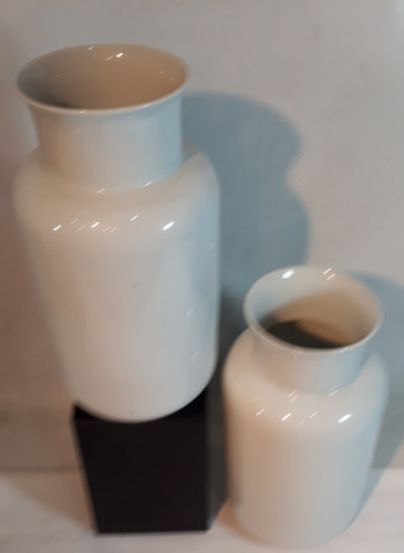 Sergioschw Par Vasos Porcelana Oriental Peanha Madeira 32 Cm (Usado)