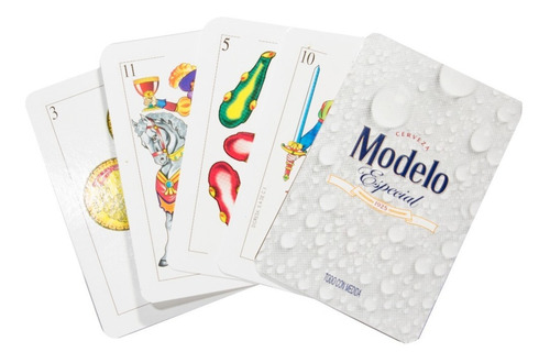 Imagen 6 de 10 de Casino Cerveza Modelo, 3 Juegos: Dominó, Cubilete, 2 Barajas