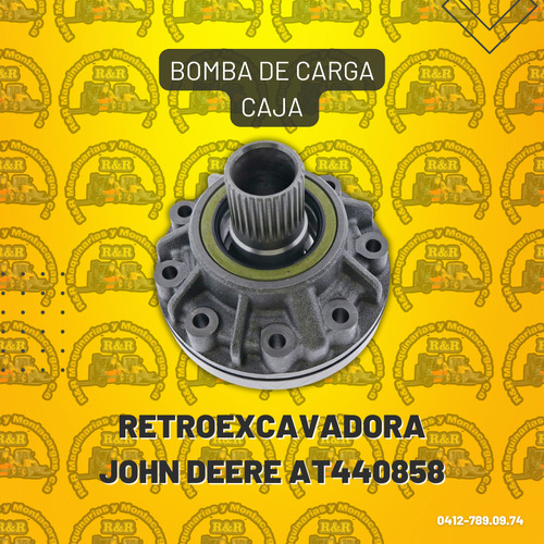 Bomba De Carga Caja Retroexcavadora John Deere At440858