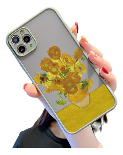 Funda Van Gogh For iPhone 7 8 Plus 14 11 12 13 Pro Max Mini