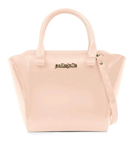 Imagem 5 de 7 de Bolsa Feminina Petite Jolie Preta Nude Média Ombro Shape 03