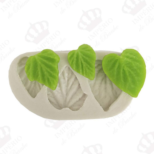 Imagem 5 de 6 de Forma De Silicone Conjunto De Folhas Mini Ib-326