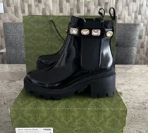 Comprar Botas Gucci Gemas Talla 25 Negro No Prada Louis Vuitton