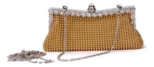 Damara Bolso De Noche Mini Con Cristales De Malla Y Hoyuelos