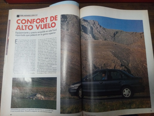 Revista Parabrisas 195 1995 Ford Mondeo Guia 2.0 Leer Bien