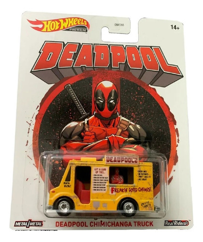 Hot Wheels Deadpool Chimichanga Truck Premium Lacrado