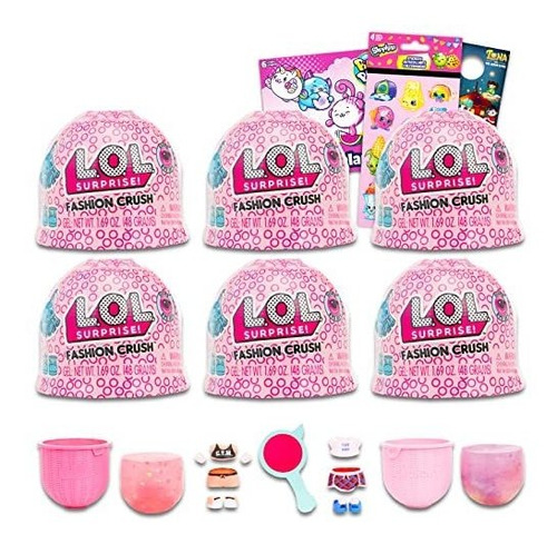 Lol Doll Party Favors Set - Paquete Con 6 Lol Doll Xx1wr