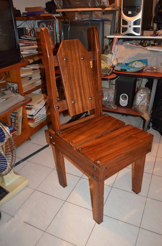 Juego De Comedor De Madera 4 Sillas (Usado)
