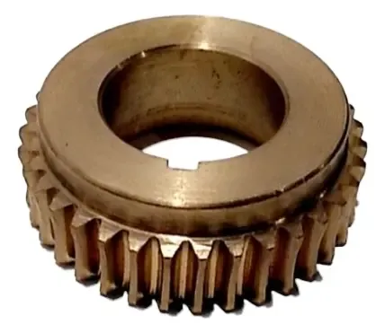 Coroa De Bronze Do Avental Z=35 - Para Torno Nardini Ndt-650