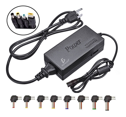 Cargador Laptop, Monitor, Dvr Universal 12 Puntas 1224v 96w