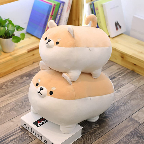 Almohada De Peluche Shiba Inu, Linda Almohada Suave Para Per