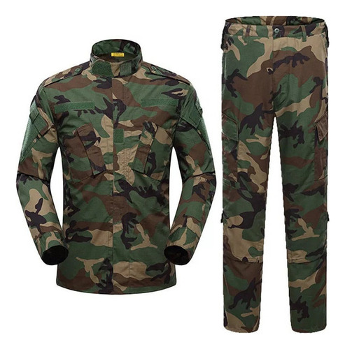 Uniforme De Camuflagem Militar, Traje Tático Para Caa A [u]