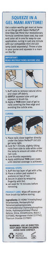 Lápiz Gel One Step Esmaltado Permanente Salon Perfect Cvl