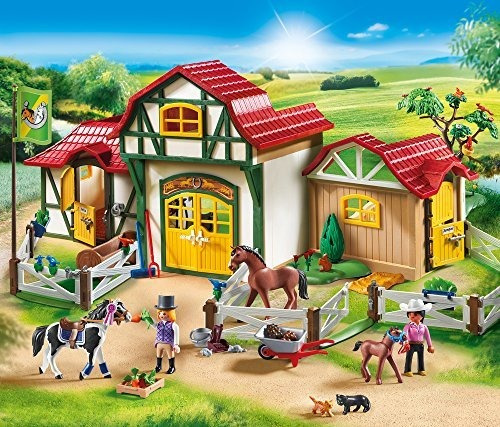 Set De Construccion De Granja De Caballos Playmobil®