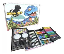 Comprar Kit\u002Fset De Arte Dibujo Maletin Metalico 145 Piezas Niños