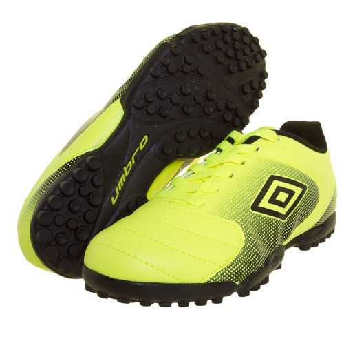 Chuteira Umbro Society Infantil Striker Amarelo Frete Grátis