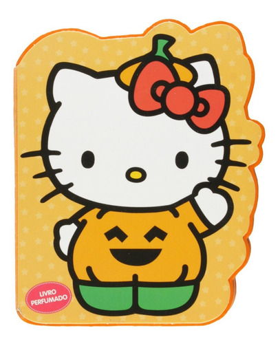 Livro Perfumado Hello Kitty - Halloween