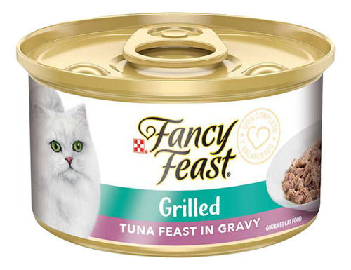 Fancy Feast Gato Lata Filetes Atún 85 Grs