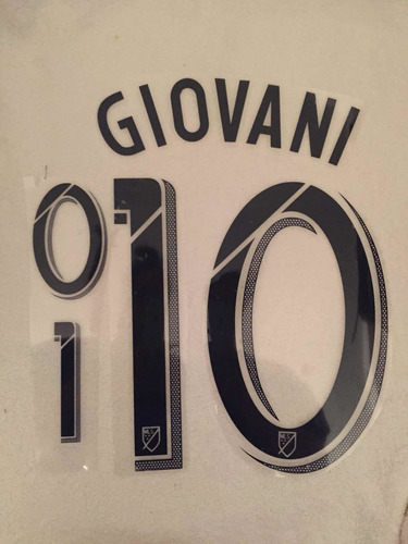 Número (dorsal) Para Jersey Visita Galaxy 2017 Giovani 10