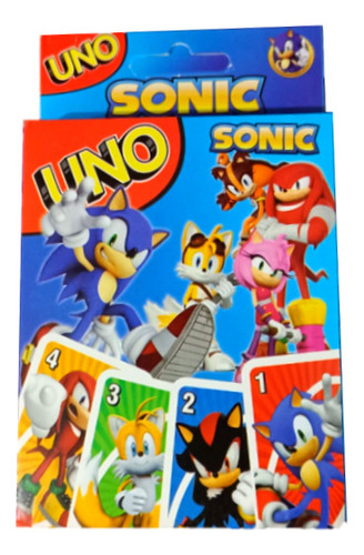 Juegos Cartas Uno Sonic