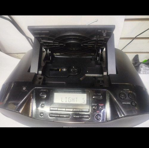 Radio Grabadora Sony Zs-rs70bt Usada, Mp3, Bluetooth,usb. Negro