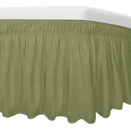 Faldón Para Cama Queen O King Size, 18 Pulgadas An