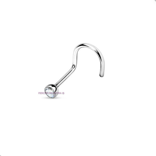 Imagen 1 de 2 de Piercing Nariz Micro Strass Engarzado Piercing Argentina ®